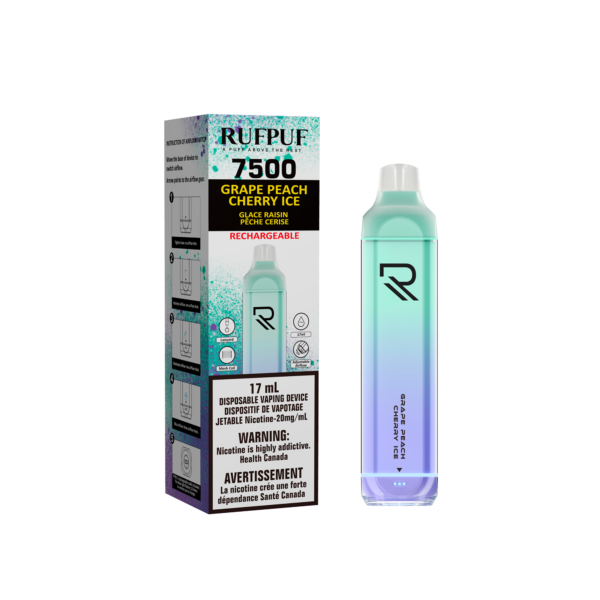 Grape Peach Cherry (20mg/ML) 7500 Puffs<b style="color:red">(Excise Tax Included)</b>