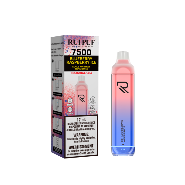 Blueberry Raspberry ICE (20mg/ML) 7500 Puffs<b style="color:red">(Excise Tax Included)</b>