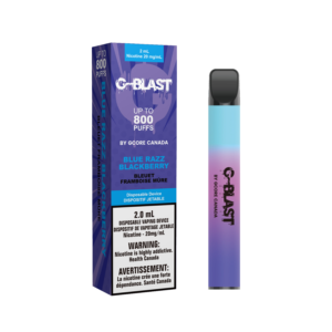 G Blast 800 Blue Razz Blackberry 2.0ml (20mg/mL) <b style="color:red">(Excise Tax Included)</b>