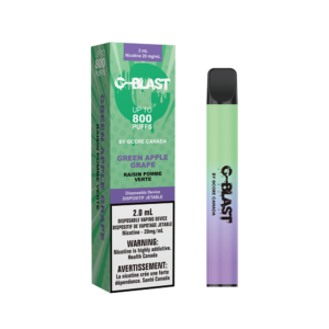 G Blast 800 Green Apple Grape 2.0ml (20mg/mL) <b style="color:red">(Excise Tax Included)</b>