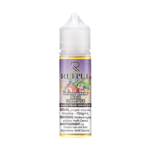 Groovy Grape Peach Cherry Ice Rufpuf Ejuices 60ml - 10mg
