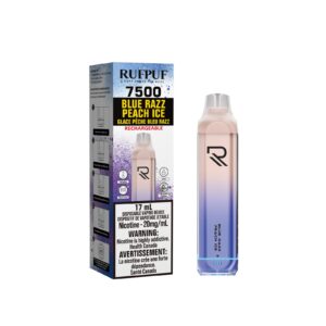 Blue Razz Peach Ice (20mg/ML) 7500 Puffs <b style="color:red">(Excise Tax Included)</b>