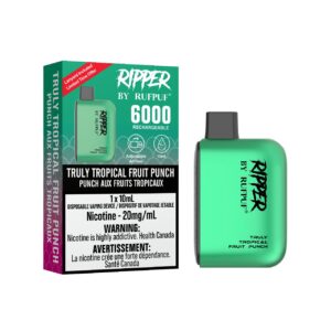 Truly Tropical Fruit Punch Rufpuf Ripper 6000 (20mg) <b style="color:red">(Excise tax)</b>