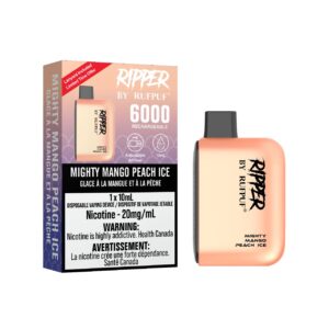 Mighty Mango Peach Ice Rufpuf Ripper 6000 (20mg) <b style="color:red">(Excise tax)</b>