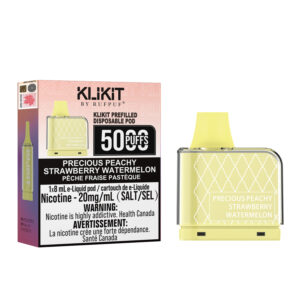Precious Peachy Strawberry Watermelon Rufpuf Klikit Pod 5000 (20mg/ML ) <b style="color:red">(Excise tax)</b>