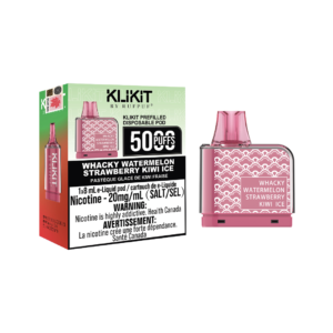 Whacky Watermelon Strawberry kiwi Ice Rufpuf Klikit Pod 5000 (20mg/ML ) <b style="color:red">(Excise tax)</b>