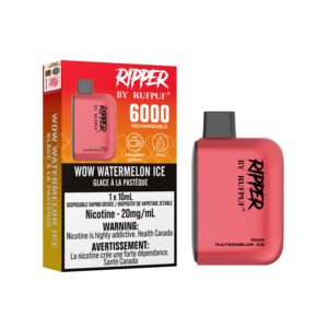 Wow Watermelon Ice Rufpuf Ripper 6000 (20mg/ML ) <b style="color:red">(Excise tax)</b>