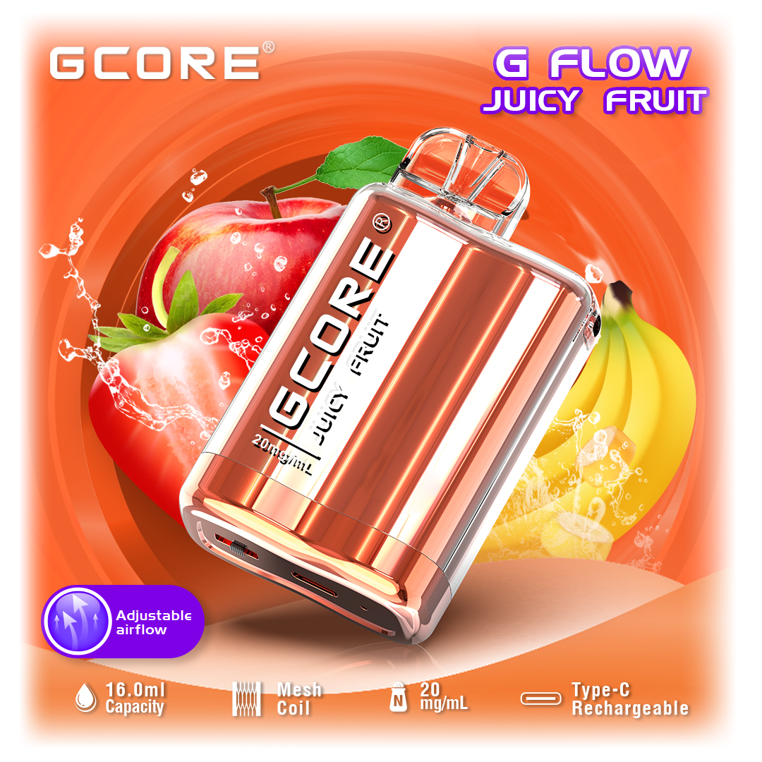 Juicy Fruit G7 Flow 7500 20mg (Excise Tax) GCORE VAPE