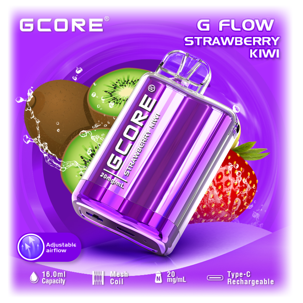 Strawberry Kiwi G7 Flow 7500 20mg (Excise Tax) GCORE VAPE