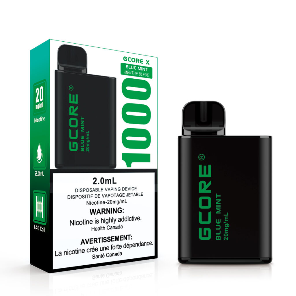 Blue Mint Gcore X 1000 Puffs (20mg) <b style="color:red">(Excise Tax)</b>