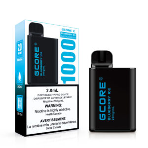Blueberry Ice Gcore X 1000 Puffs (20mg) <b style="color:red">(Excise Tax)</b>