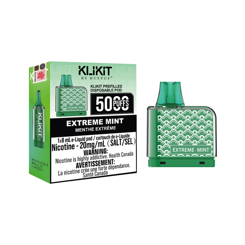 Extreme Mint Rufpuf Klikit Pod 5000 (20mg/ML) <b style="color:red">(Excise tax)</b>