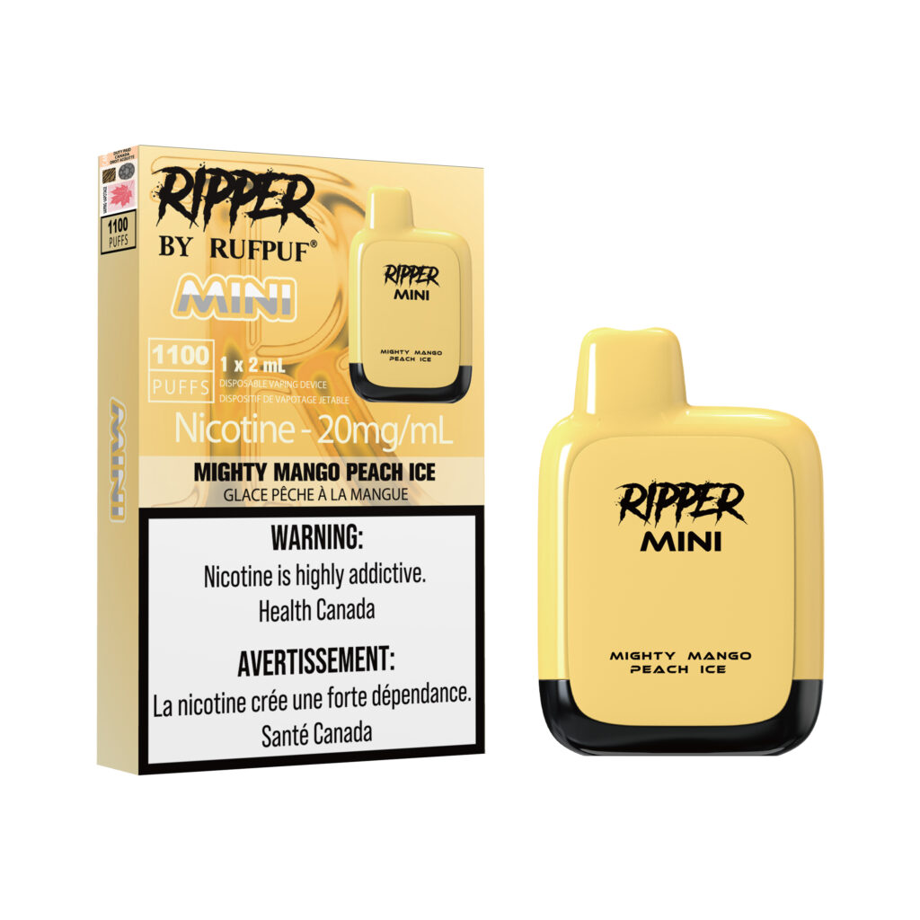 Mighty Mango Peach Ice  Rufpuf 1100 Puffs (20mg/ML) <b style="color:red">(Excise Tax)</b>