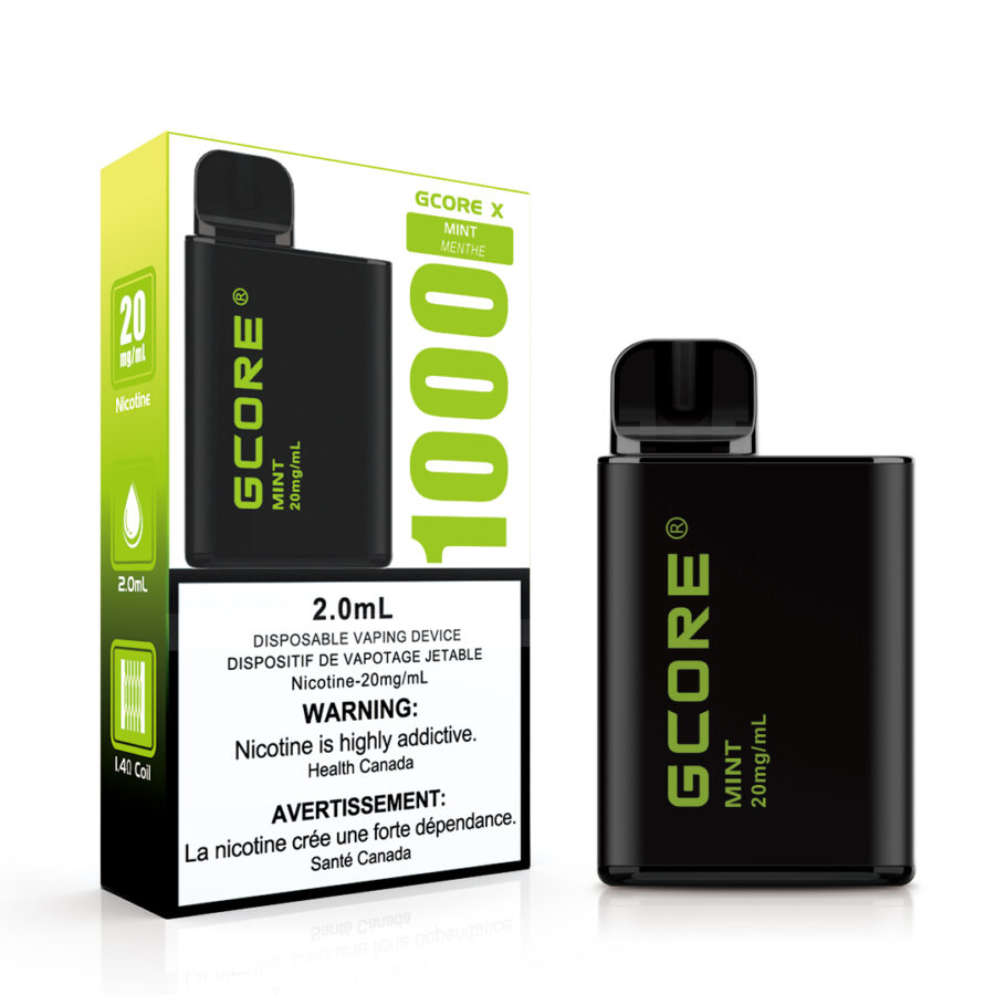 Mint Gcore X 1000 Puffs (20mg) <b style="color:red">(Excise Tax)</b>