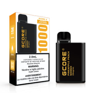Pineapple Peach Mango Gcore X 1000 Puffs (20mg) <b style="color:red">(Excise Tax)</b>