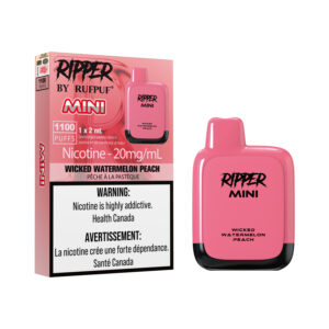 Wicked Watermelon Peach Rufpuf 1100 Puffs (20mg/ML) <b style="color:red">(Excise Tax)</b>