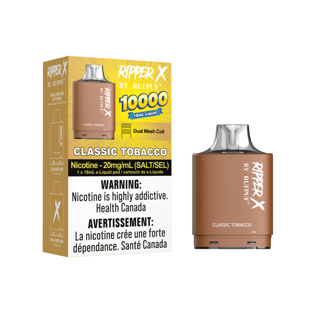 Classic Tobacco Ripper X 10000 (20mg/ML) <b style="color:red">(Excise tax)</b>