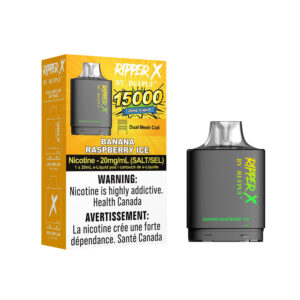 Banana Raspberry Ice Rufpuf Ripper X 15k (20mg/ML) <b style="color:red">(Tax Incl.)</b>
