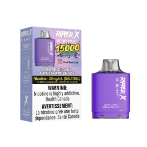 Grape Citrus Green Apple Ice Rufpuf Ripper X 15k (20mg/ML) <b style="color:red">(Tax Incl.)</b>