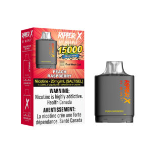 Peach Raspberry Rufpuf Ripper X 15k (20mg/ML) <b style="color:red">(Tax Incl.)</b>