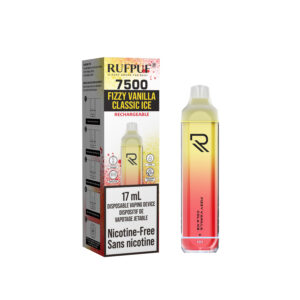 Fizzy Vanilla Classic Ice (0mg/ML) 7500 Puffs<b style="color:red">(Excise Tax Included)</b>