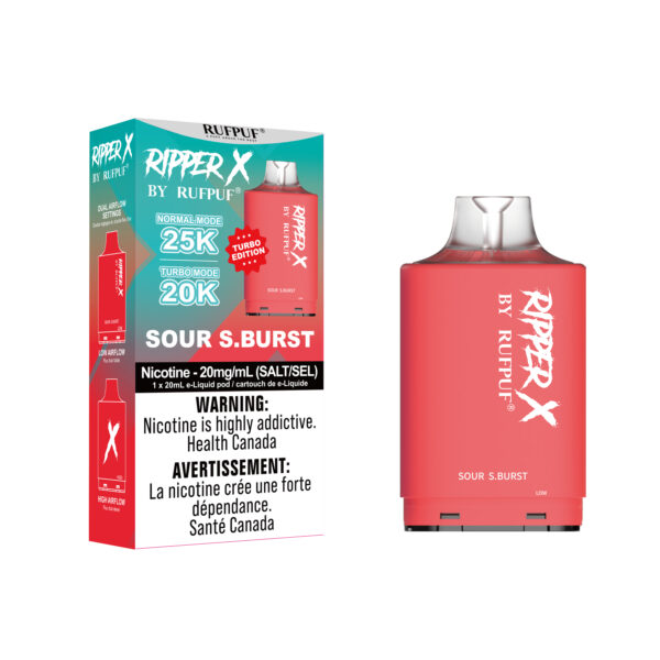 Sour S.Burst X 25k (20mg/ML) <b style="color:red">(Tax Incl.)</b>