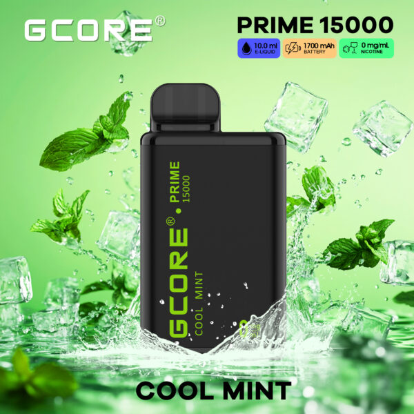 Cool Mint 0mg/ml Prime 15000 Puffs <b Style="color:red">(Tax Incl.)</b>