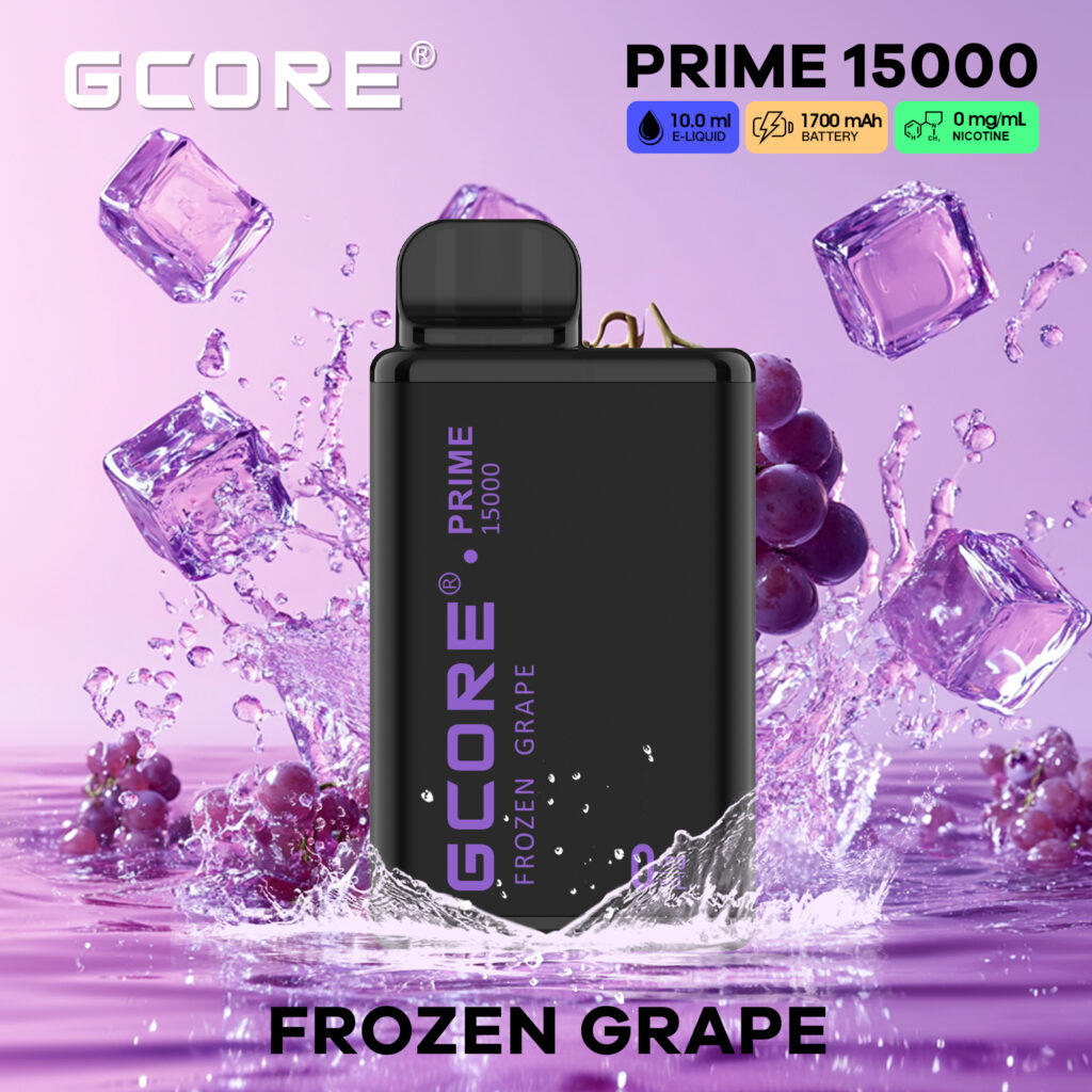 Frozen Grape 0mg/ml Prime 15000 Puffs <b Style="color:red">(Tax Incl.)</b>
