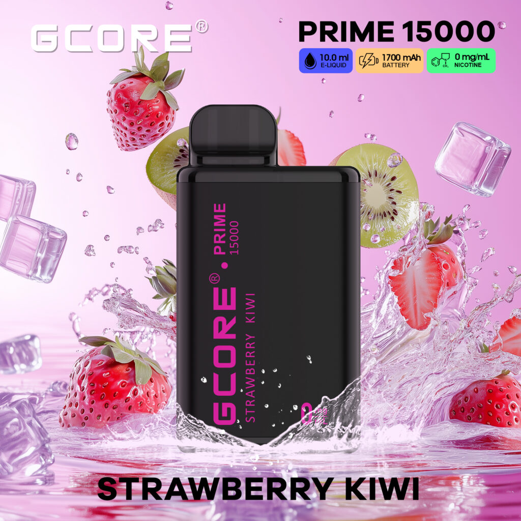 Strawberry Kiwi 0mg/ml Prime 15000 Puffs <b Style="color:red">(Tax Incl.)</b>
