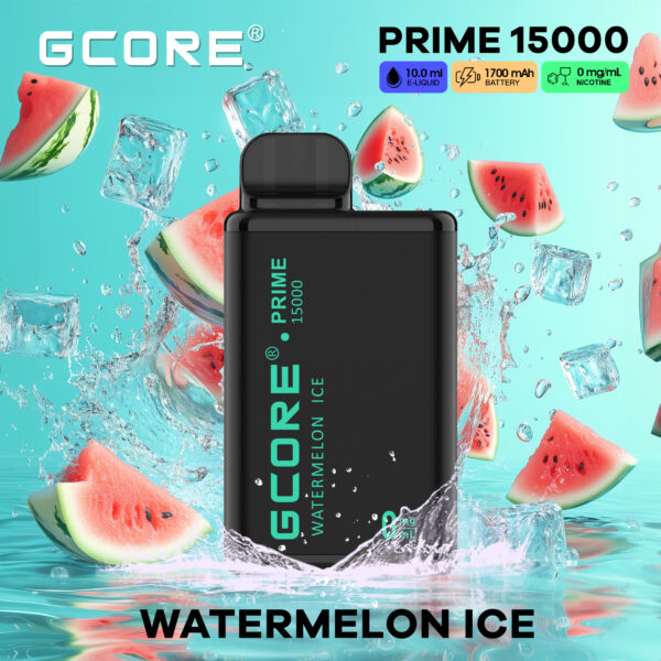 Watermelon Ice 0mg/ml Prime 15000 Puffs <b Style="color:red">(Tax Incl.)</b>