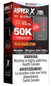 Rainbow RIPPER X 50K (Pod Only) <b Style="color:red">(Tax Incl.)</b>