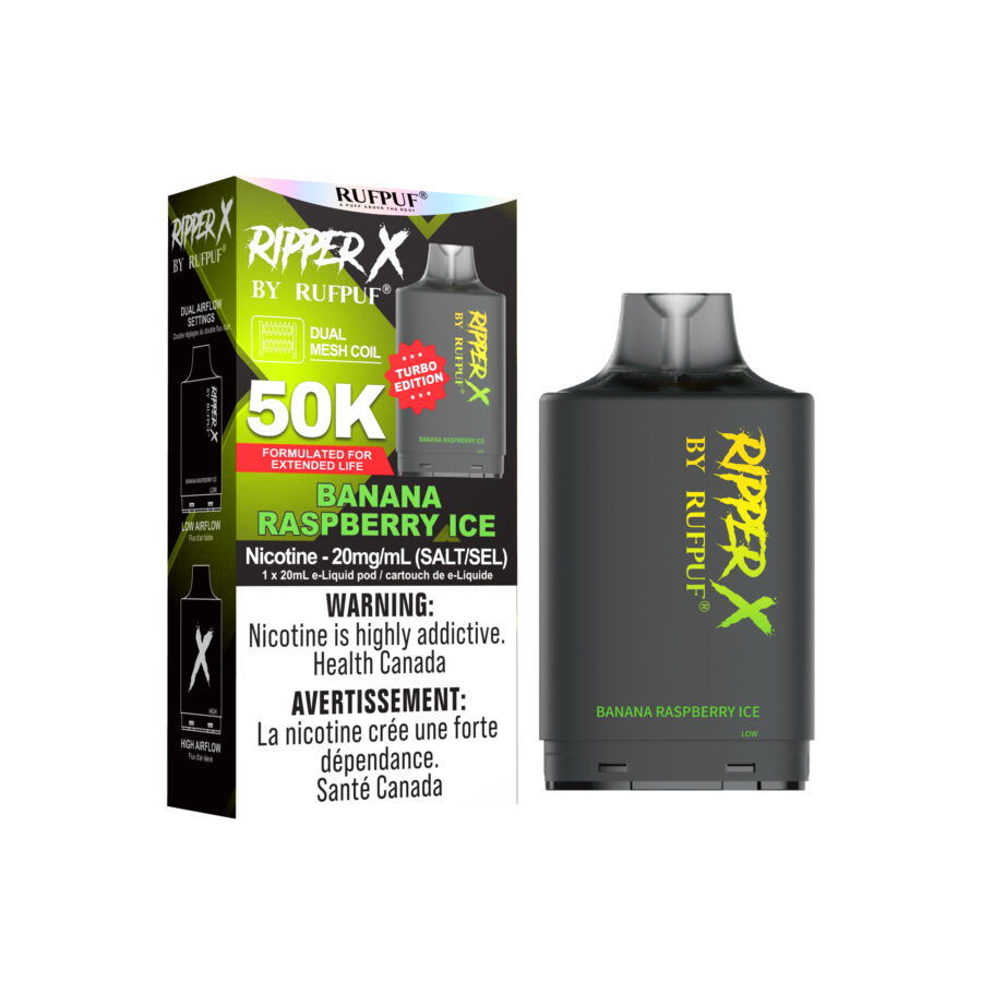 Banana Raspberry Ice RIPPER X 50K <b Style="color:red">(Tax Incl.)</b>