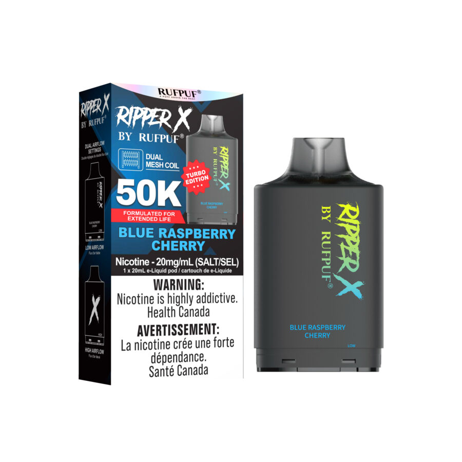Blue Raspberry Cherry RIPPER X 50K <b Style="color:red">(Tax Incl.)</b>