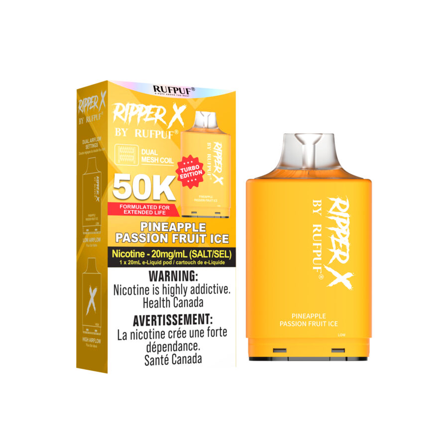 Pineapple Passion Fruit Ice RIPPER X 50K <b Style="color:red">(Tax Incl.)</b>