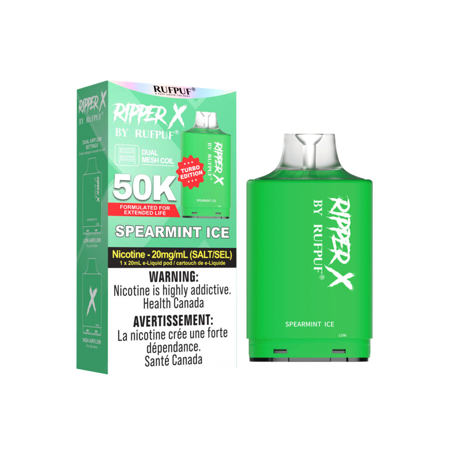 Spearmint Ice RIPPER X 50K <b Style="color:red">(Tax Incl.)</b>
