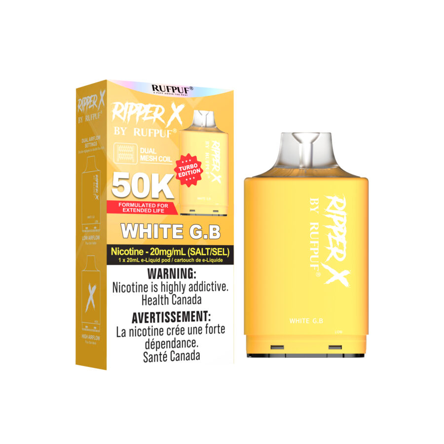 White G.B RIPPER X 50K <b Style="color:red">(Tax Incl.)</b>
