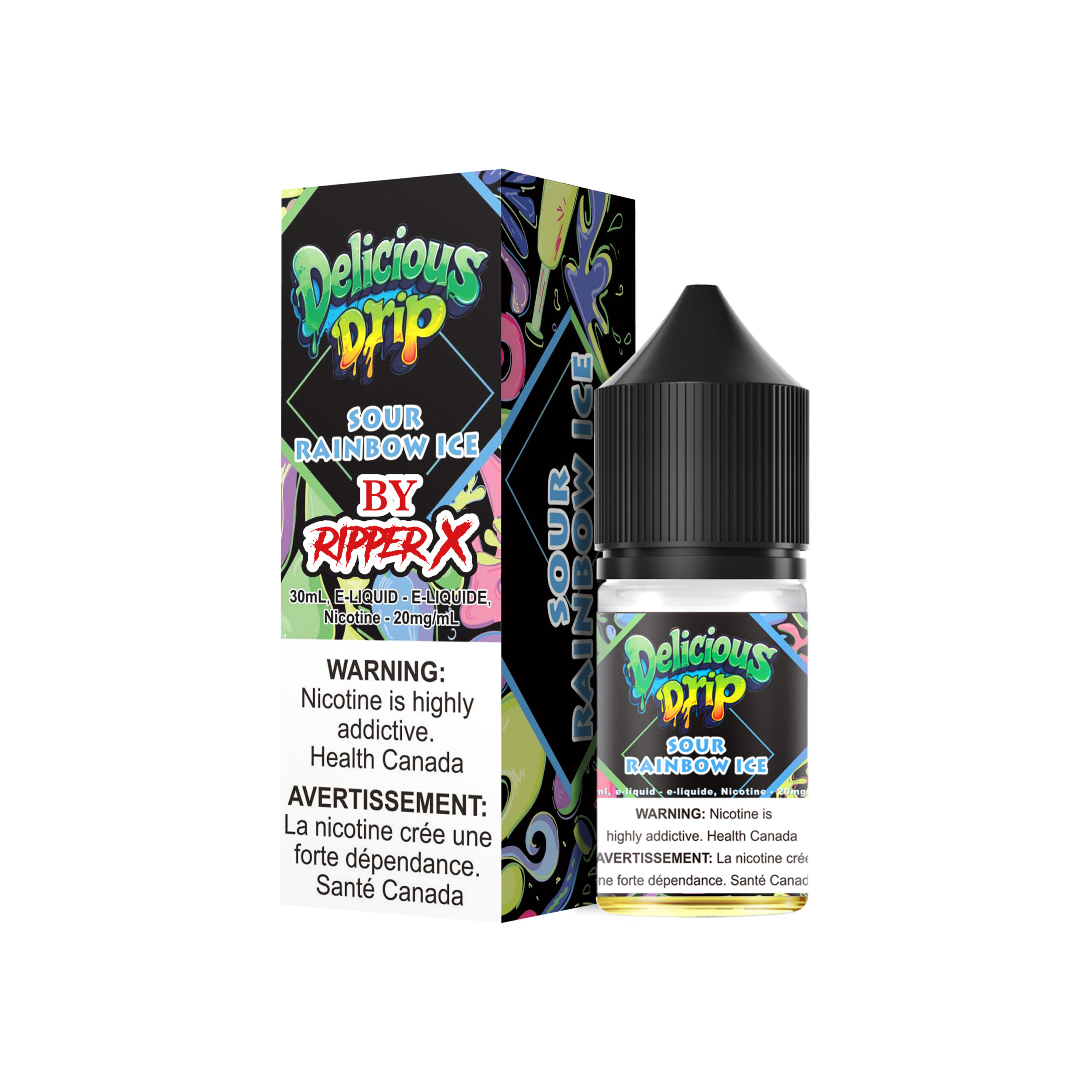 Sour Rainbow Ice (20mg) Delicious Drip