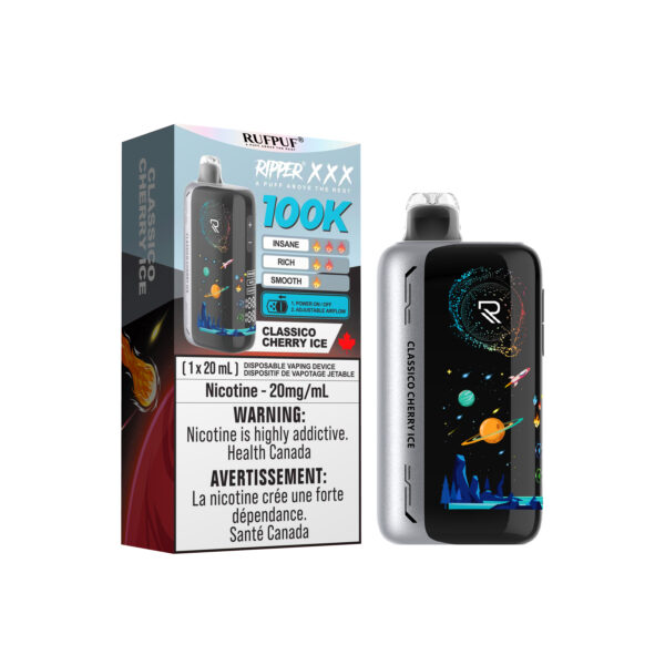 Classico Cherry Ice 100K Ripper XXX (20mg/ML) <b style="color: red">(Tax Incl.)</b>
