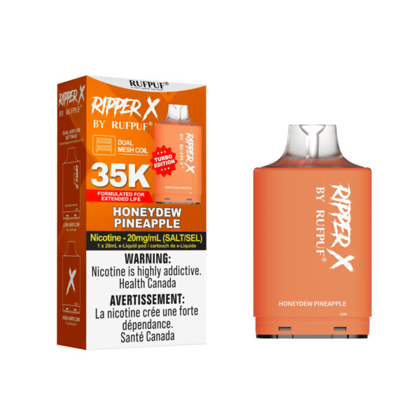 Honeydew pineapple Ripper X 35K (20mg/ML) (Pod Only) <b style="color: RED">(Tax Incl.)</b>