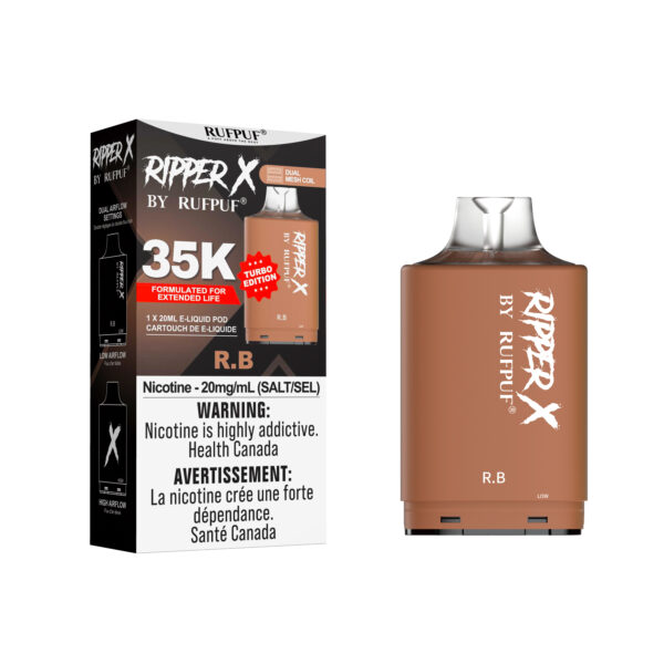 R.B Ripper X 35K (20mg/ML) (Pod Only) <b style="color: RED">(Tax Incl.)</b>