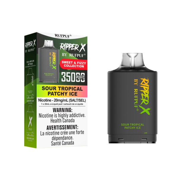 S. tropical Catchy Ice Ripper X 35K (20mg/ML) (Pod Only) <b style="color: RED">(Tax Incl.)</b>