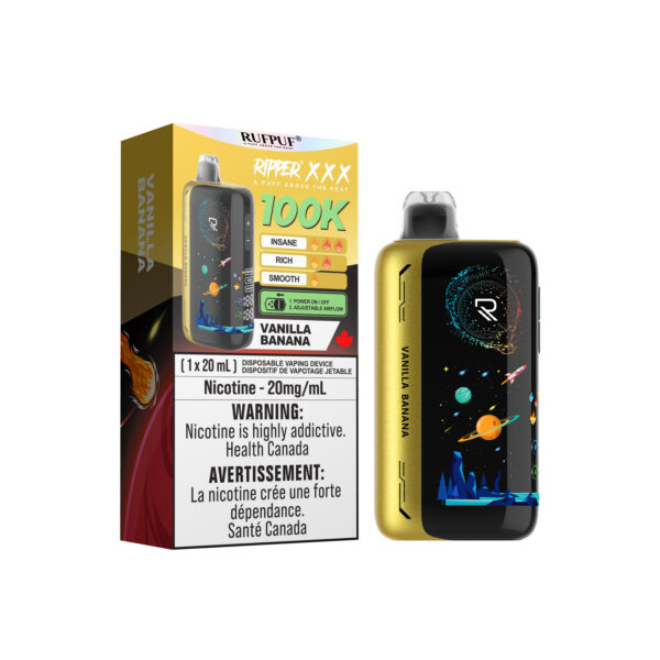 Vanilla Banana 100K Ripper XXX (20mg/ML) <b style="color: red">(Tax Incl.)</b>