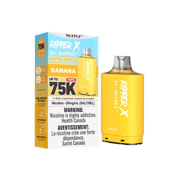 Banana RIPPER X 75K (Pod Only) <b Style="color:red">(Tax Incl.)</b>