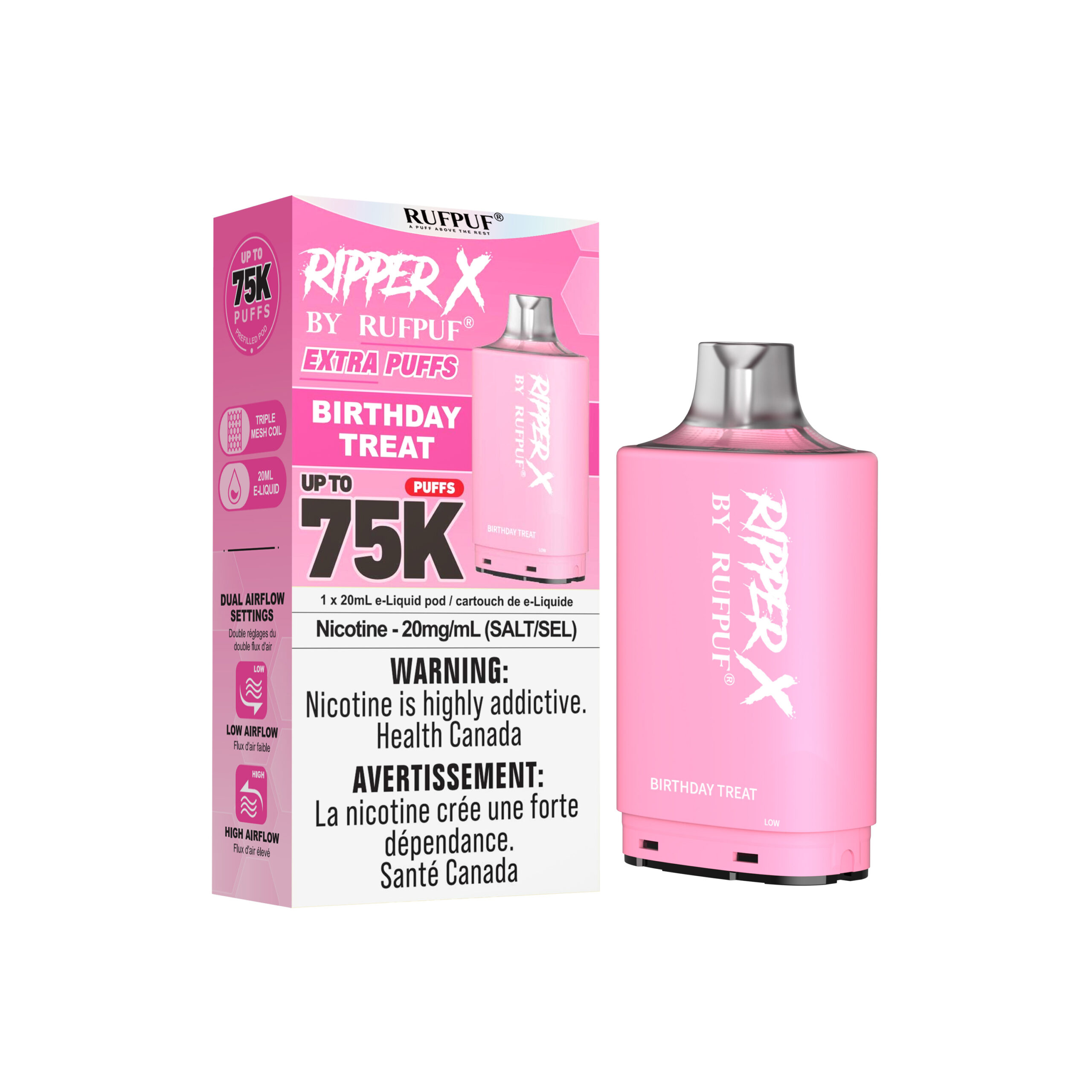 Birthday Treat RIPPER X 75K (Pod Only) <b Style="color:red">(Tax Incl.)</b>