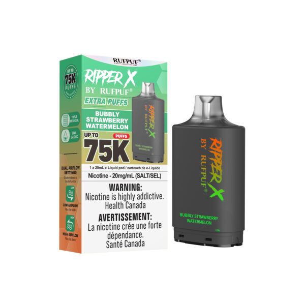 Bubbly Strawberry Watermelon RIPPER X 75K (Pod Only) <b Style="color:red">(Tax Incl.)</b>