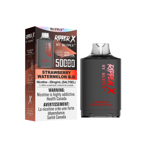 Strawberry Watermelon B.G  RIPPER X 50K (Pod Only) <b Style="color:red">(Tax Incl.)</b>