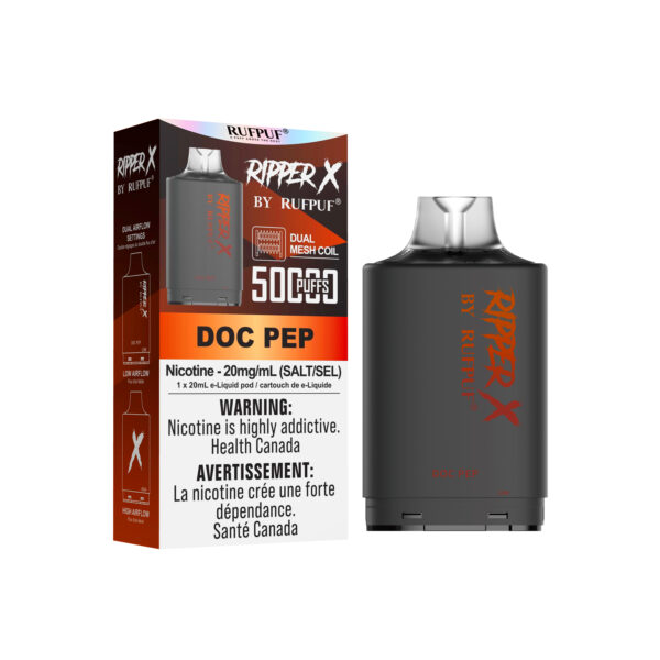 DOC PEP RIPPER X 50K (Pod Only) <b Style="color:red">(Tax Incl.)</b>
