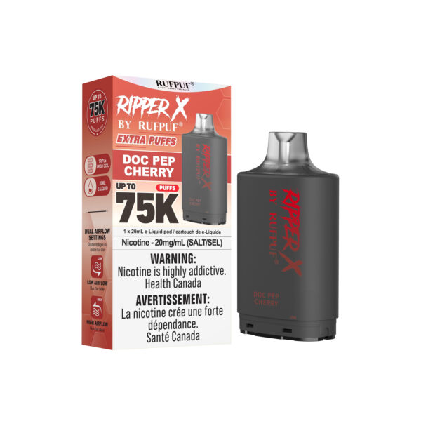 DOC PEP Cherry RIPPER X 75K (Pod Only) <b Style="color:red">(Tax Incl.)</b>