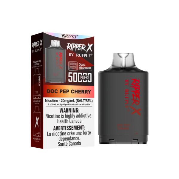 DOC PEP Cherry RIPPER X 50K (Pod Only) <b Style="color:red">(Tax Incl.)</b>