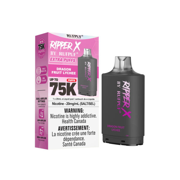 Dragon Fruit Lychee RIPPER X 75K (Pod Only) <b Style="color:red">(Tax Incl.)</b>